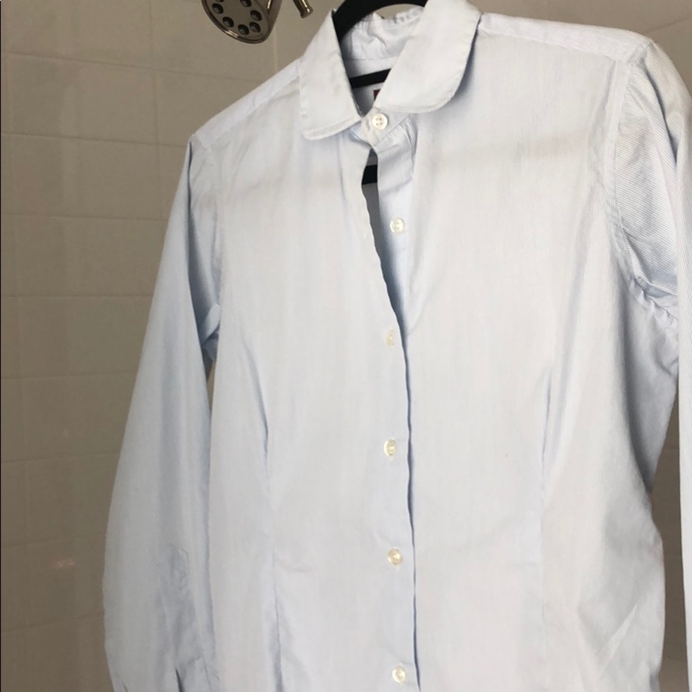 Hamilton pleated button down - Picture 2 of 4
